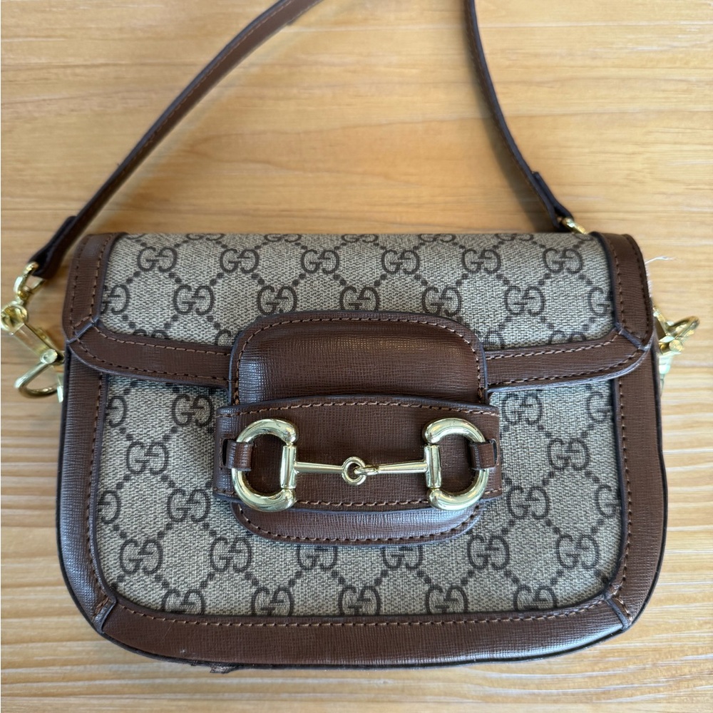 Small Gucci Horsebit Crossbody Bag